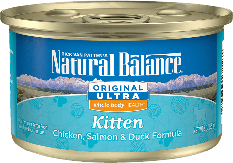 Natural Balance Original Ultra Whole Body Health Chicken, Salmon & Duck Kitten